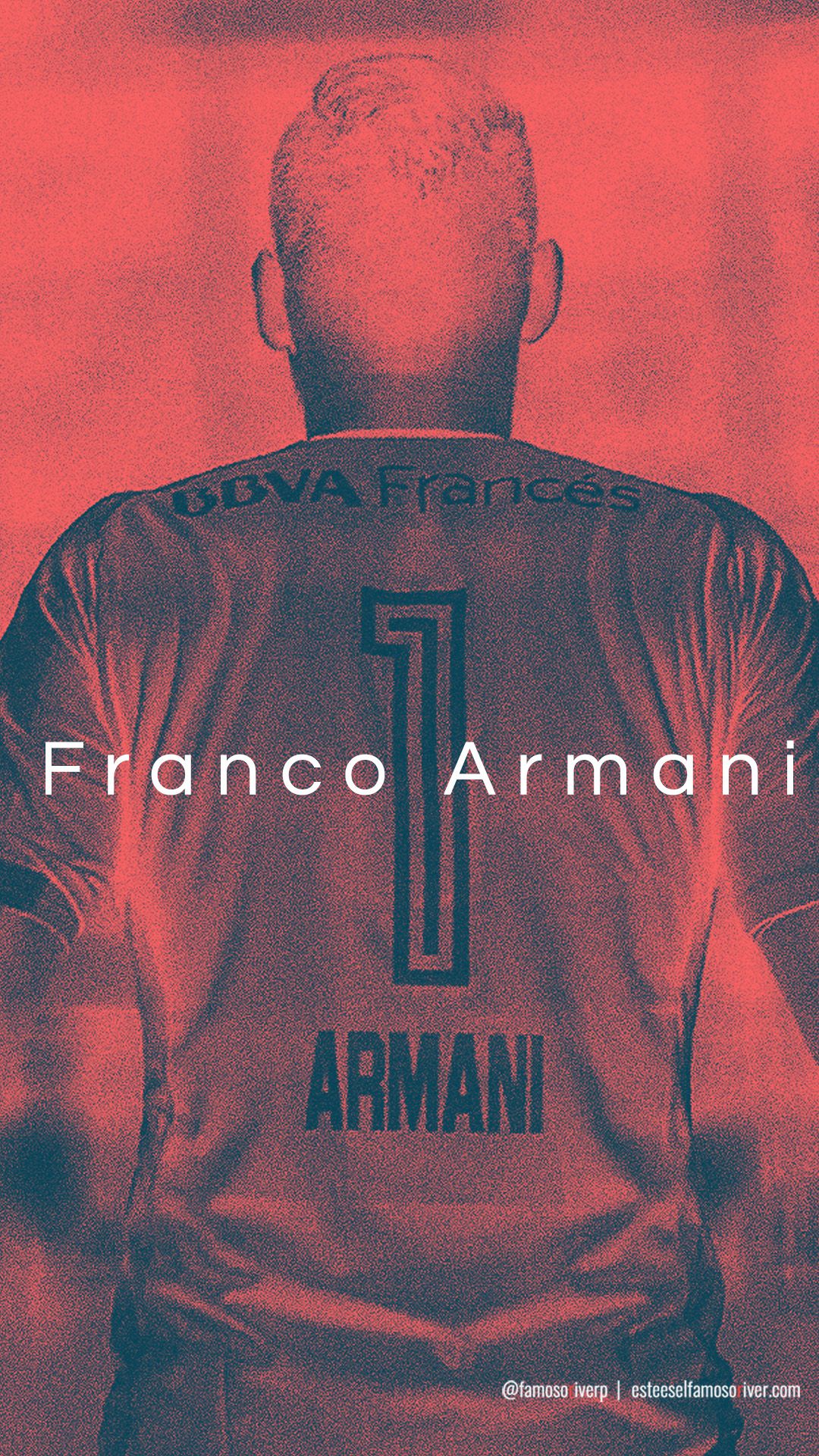 DESCARGA] Fondo de Pantalla Celular River Plate - Franco Armani