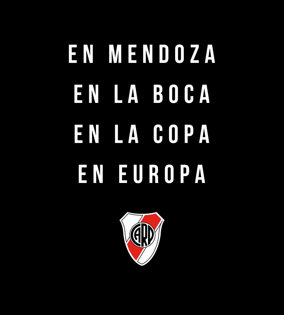 DESCARGA] Fondo de Pantalla Celular River Plate - En Mendoza, en La Boca,  en la Copa, en Europa